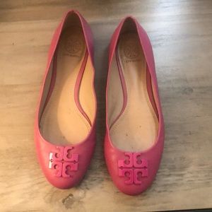 Pink Tory Burch flat